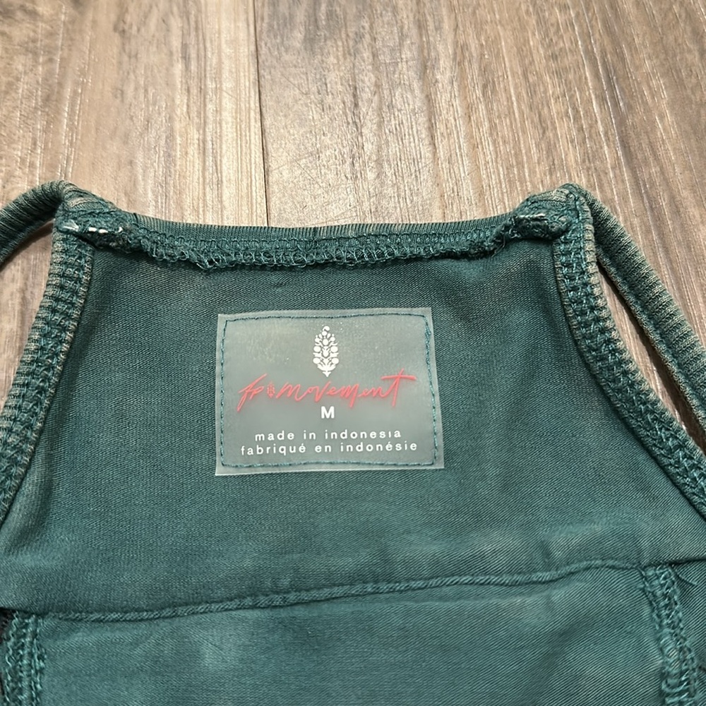 FP Movement by Free People Dark Green Jumpsuit Romper - Picture 3 of 3